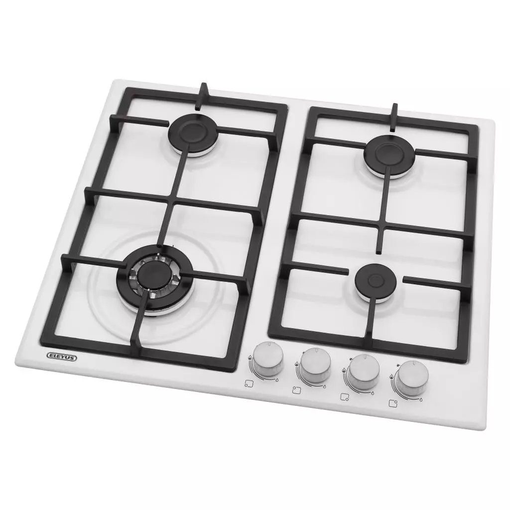 Варочная поверхность Eleyus NIKA 60 WH CWF - 4 Варочная поверхность Eleyus NIKA 60 WH CWF - 4