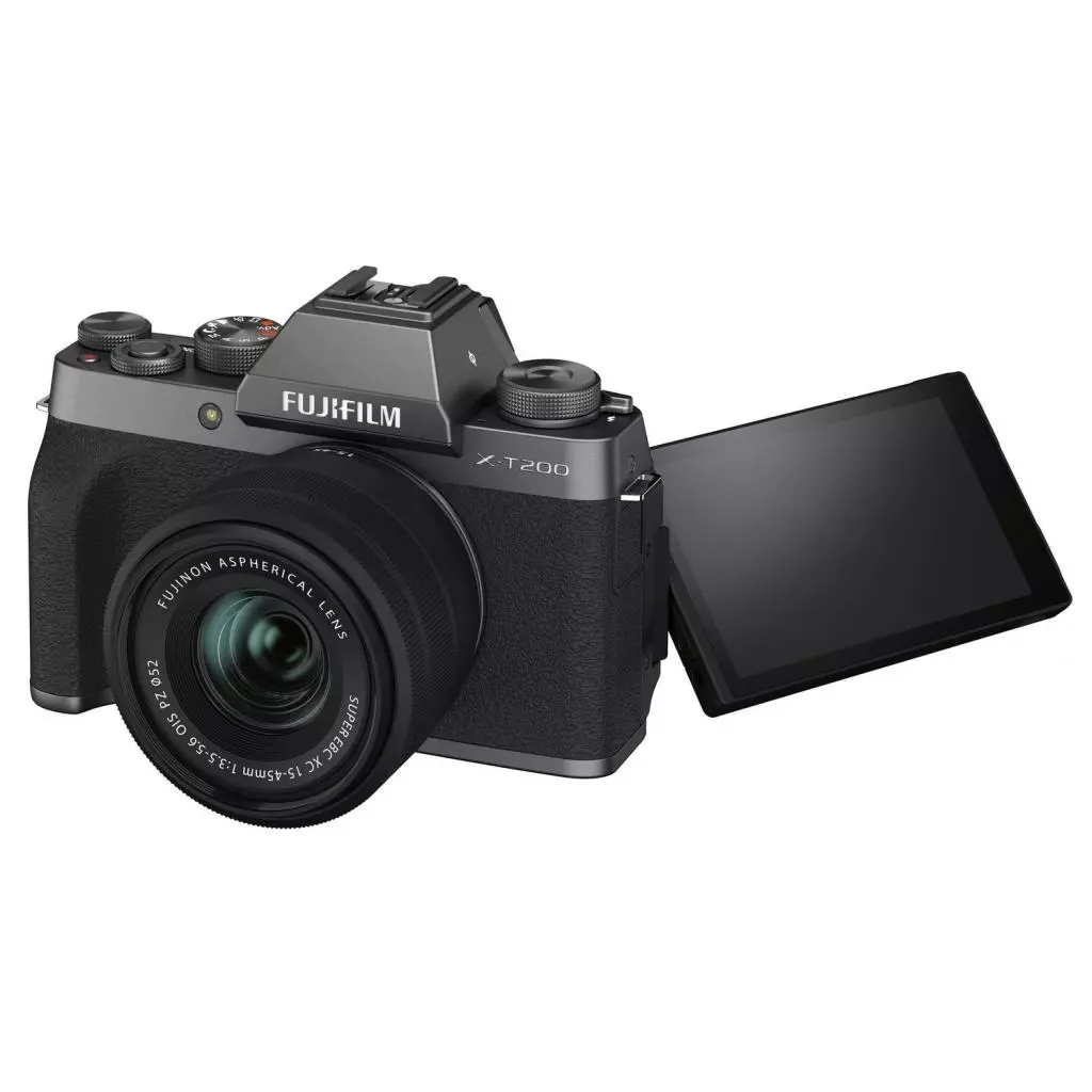 Цифровой фотоаппарат Fujifilm X-T200 + XC 15-45mm F3.5-5.6 Kit Dark Silver (16645955) - 10