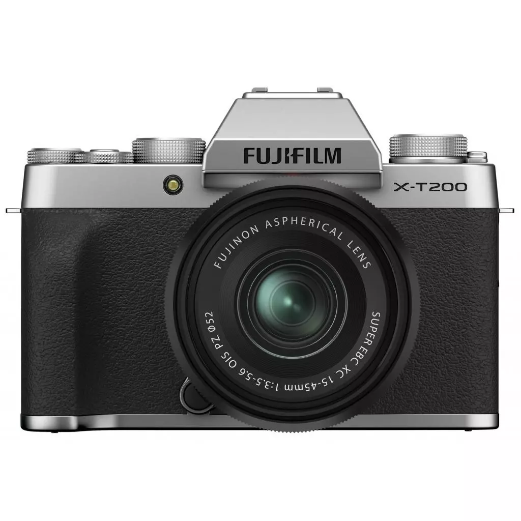 Цифровой фотоаппарат Fujifilm X-T200 + XC 15-45mm F3.5-5.6 Kit Silver (16647111)