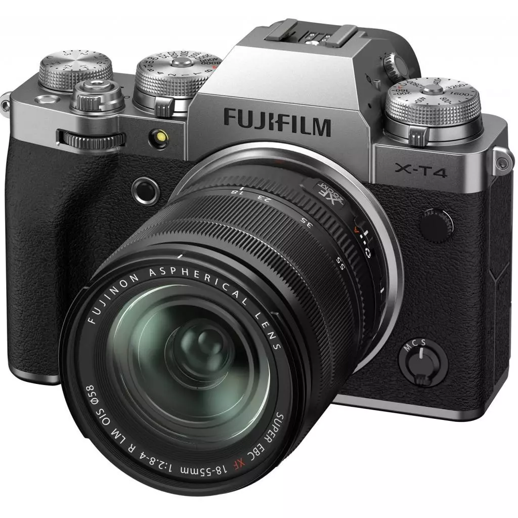 Цифровой фотоаппарат Fujifilm X-T4 + XF 18-55mm F2.8-4 Kit Silver (16650883) - 4