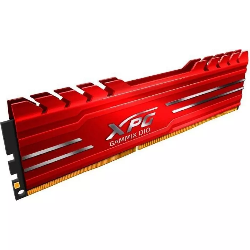 Модуль памяти для компьютера DDR4 16GB 2666 MHz XPG D10 Red ADATA (AX4U2666716G16-SR10) - 1