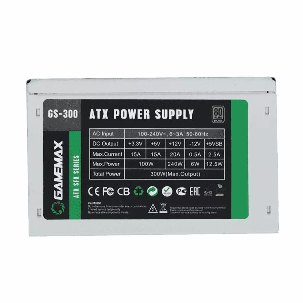 Блок питания Gamemax 300W (ATX-300 SFX) - 1