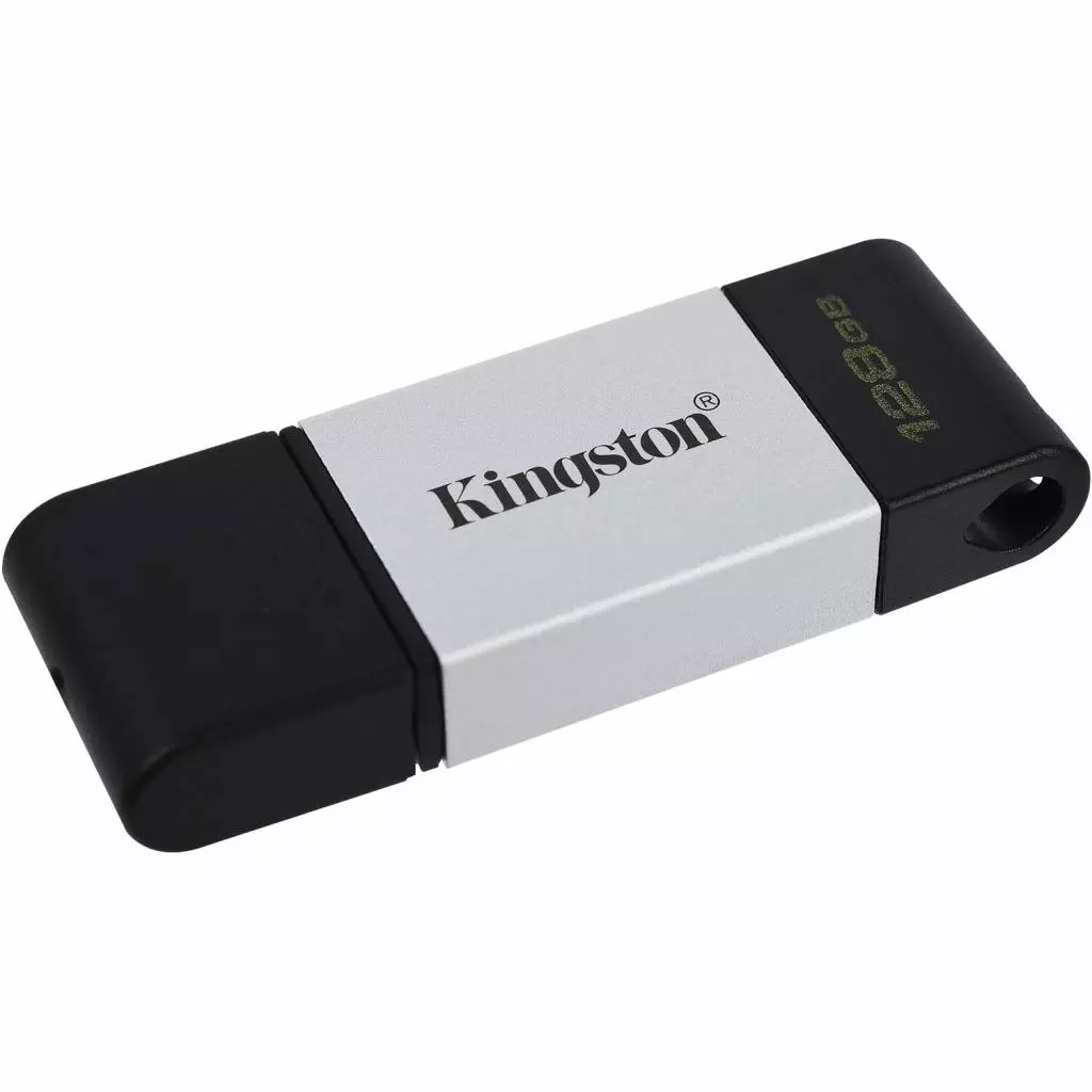 USB флеш накопитель Kingston 128GB DataTraveler 80 USB 3.2/Type-C (DT80/128GB) - 1