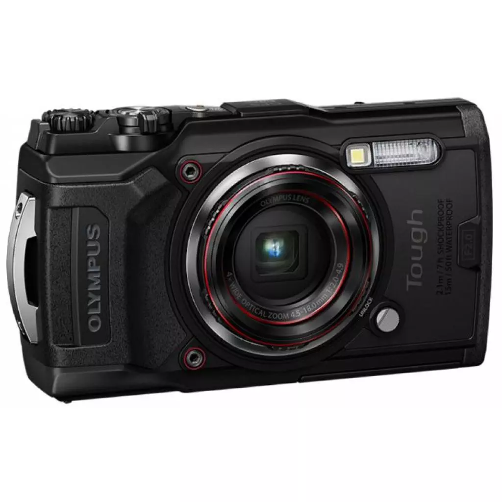 Цифровой фотоаппарат Olympus TG-6 Tough adventure kit Black (V104210BE010) - 2 Цифровой фотоаппарат Olympus TG-6 Tough adventure kit Black (V104210BE010) - 2