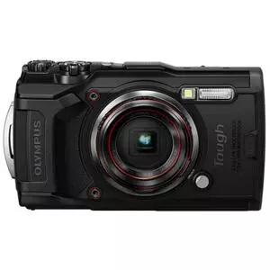 Цифровой фотоаппарат Olympus TG-6 Tough adventure kit Black (V104210BE010)