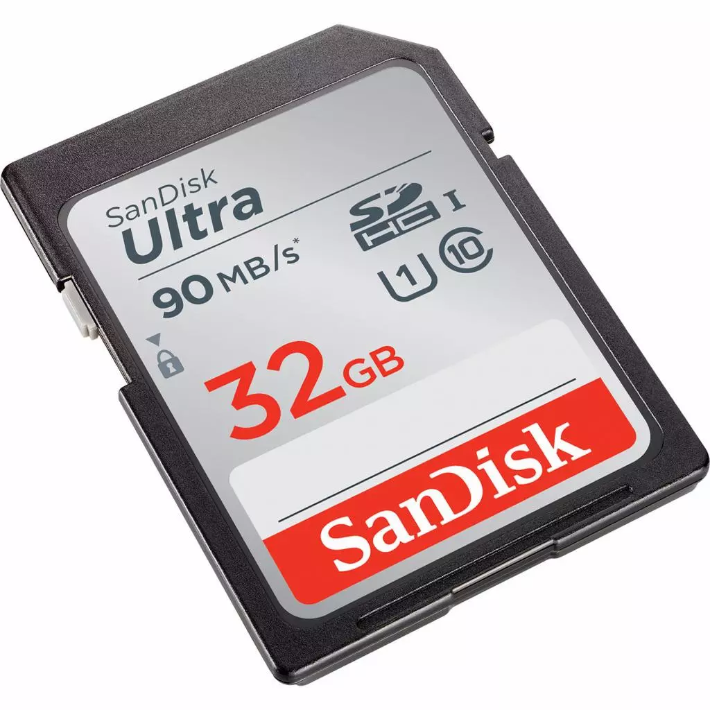 Карта памяти SanDisk 32GB SDXC class 10 UHS-I Ultra (SDSDUNR-032G-GN6IN) - 1 Карта памяти SanDisk 32GB SDXC class 10 UHS-I Ultra (SDSDUNR-032G-GN6IN) - 1