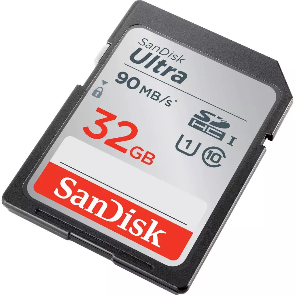 Карта памяти SanDisk 32GB SDXC class 10 UHS-I Ultra (SDSDUNR-032G-GN6IN) - 2 Карта памяти SanDisk 32GB SDXC class 10 UHS-I Ultra (SDSDUNR-032G-GN6IN) - 2
