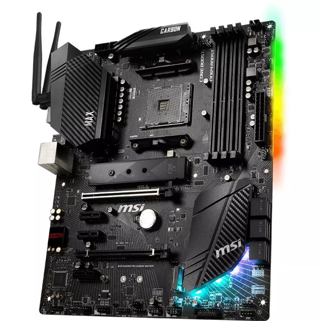 Материнская плата MSI B450 GAMING PRO CARBON MAX WIFI - 5