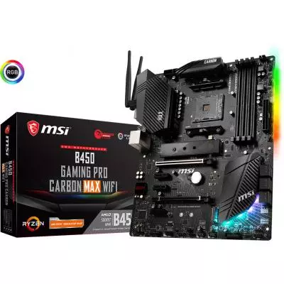 Материнская плата MSI B450 GAMING PRO CARBON MAX WIFI