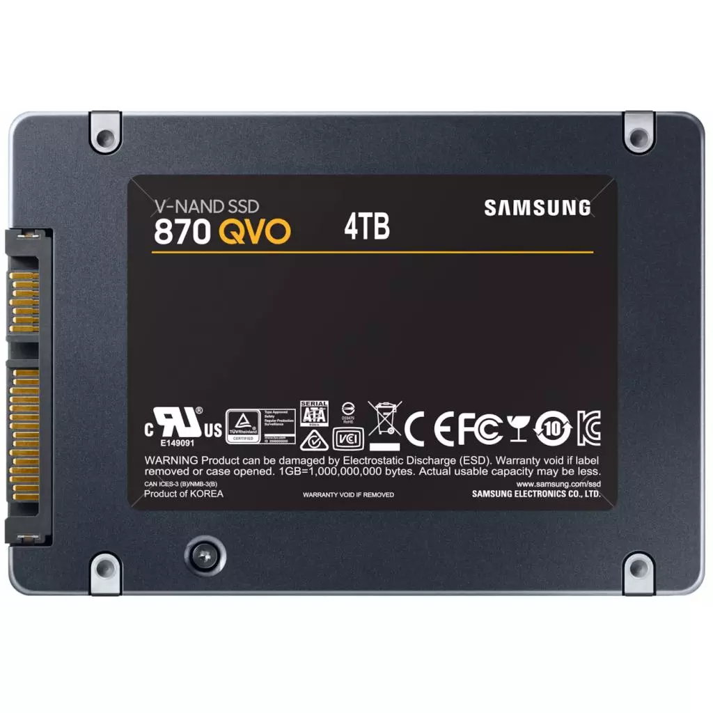 Накопитель SSD 2.5" 4TB Samsung (MZ-77Q4T0BW) - 1 Накопитель SSD 2.5" 4TB Samsung (MZ-77Q4T0BW) - 1