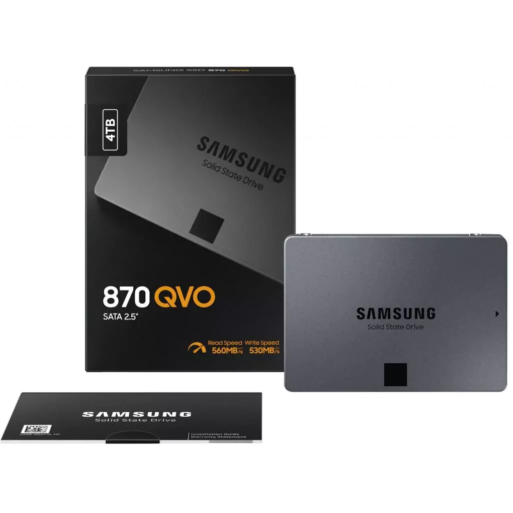 Накопитель SSD 2.5" 4TB Samsung (MZ-77Q4T0BW) - 7 Накопитель SSD 2.5" 4TB Samsung (MZ-77Q4T0BW) - 7