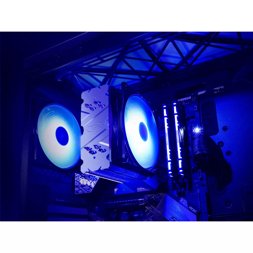 Кулер для процессора Deepcool GAMMAXX 400 V2 BLUE - 3 Кулер для процессора Deepcool GAMMAXX 400 V2 BLUE - 3