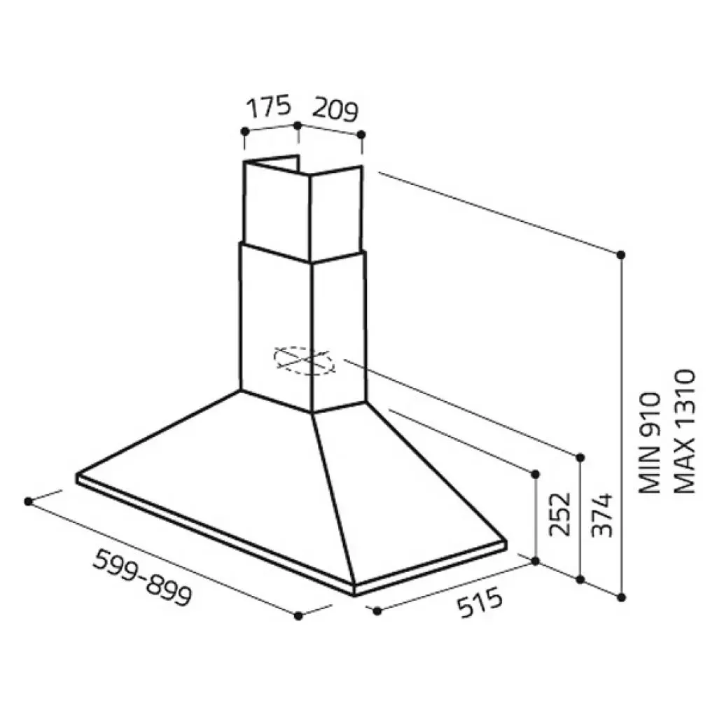 Вытяжка кухонная Elica TAMAYA RAIL ANBR/A/90 - 1 Вытяжка кухонная Elica TAMAYA RAIL ANBR/A/90 - 1
