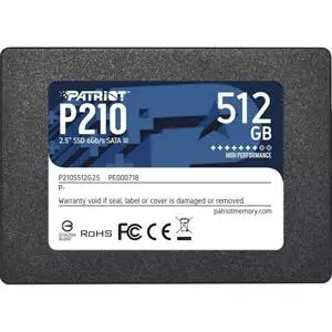 Накопитель SSD 2.5" 512GB Patriot (P210S512G25)