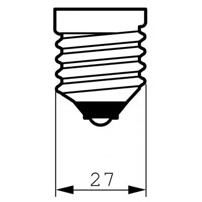 Лампочка PHILIPS EcoClassic 42W E27 230V NR63 FR 1CT/10 (8727900251951) - 1 Лампочка PHILIPS EcoClassic 42W E27 230V NR63 FR 1CT/10 (8727900251951) - 1