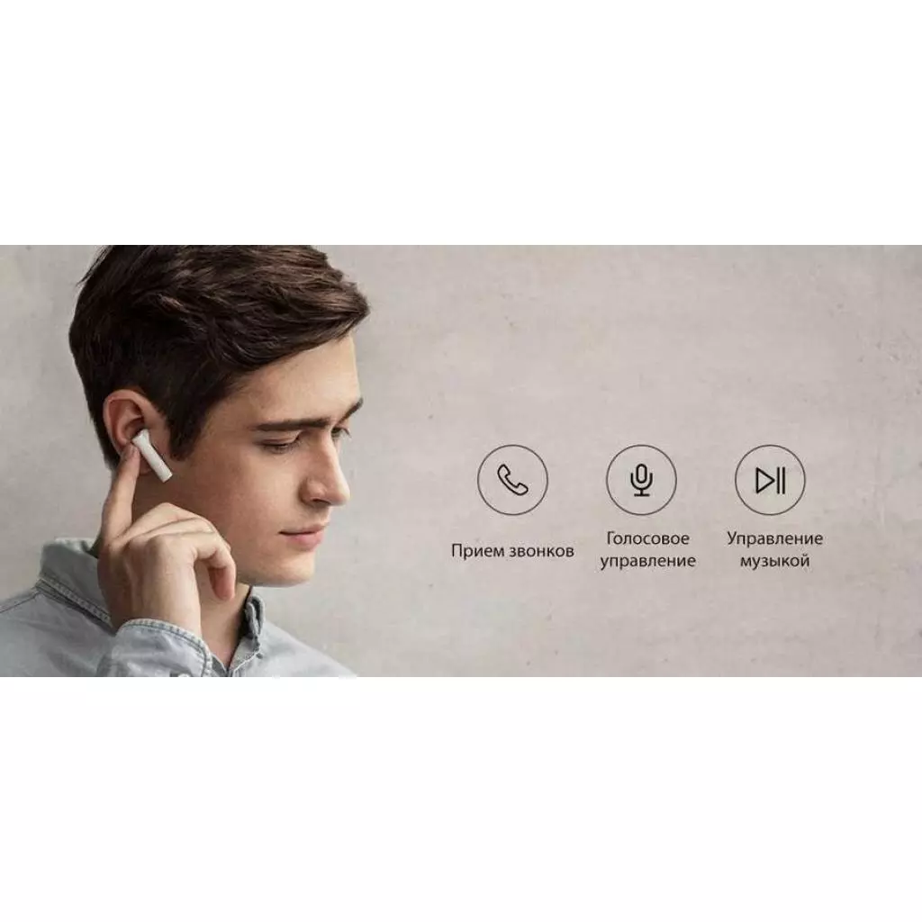 Наушники Xiaomi Mi True Wireless Earphones 2 White (ZBW4493GL) - 7 Наушники Xiaomi Mi True Wireless Earphones 2 White (ZBW4493GL) - 7