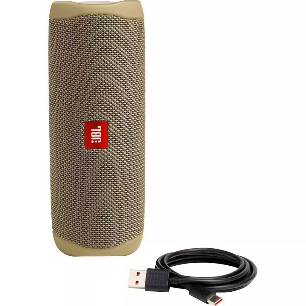 Акустическая система JBL Flip 5 Sand (JBLFLIP5SAND) - 4 Акустическая система JBL Flip 5 Sand (JBLFLIP5SAND) - 4