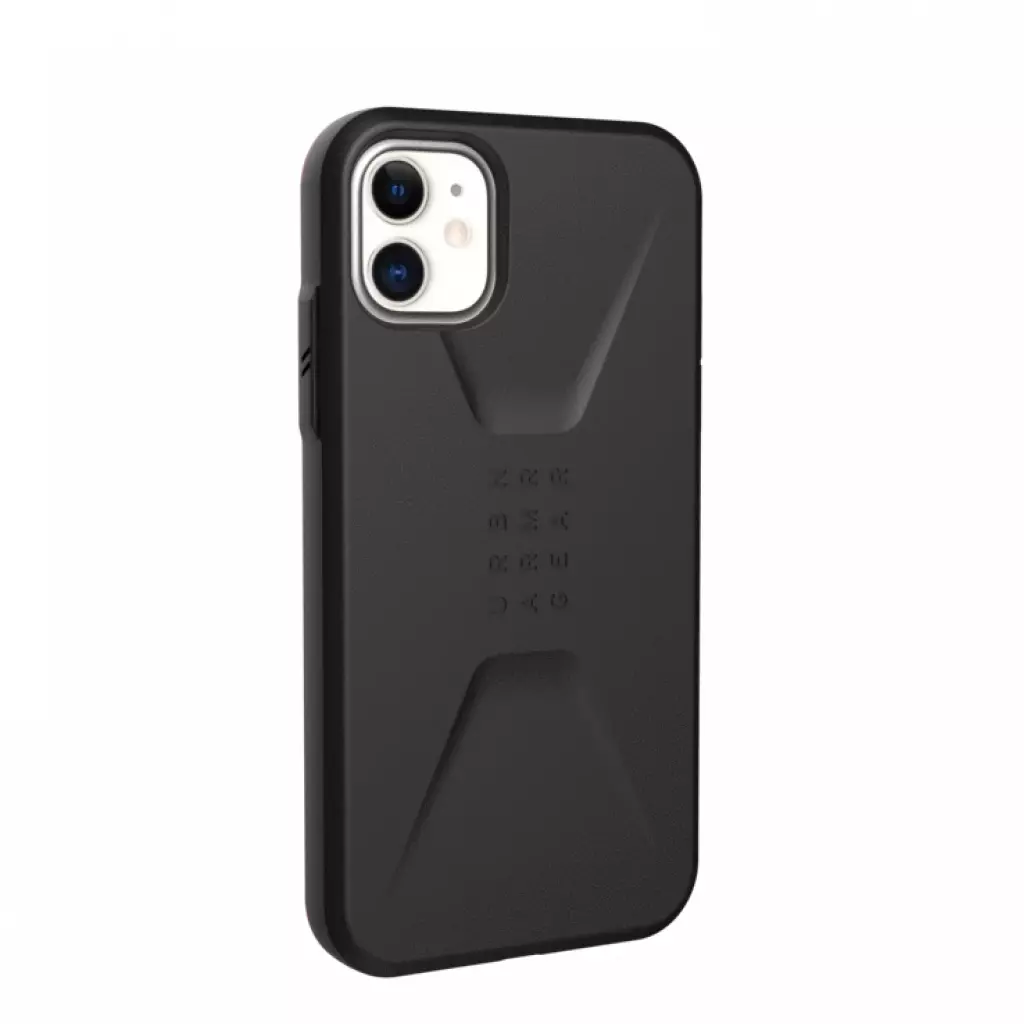 Чехол для моб. телефона Uag iPhone 11 Civilian, Black (11171D114040) - 2