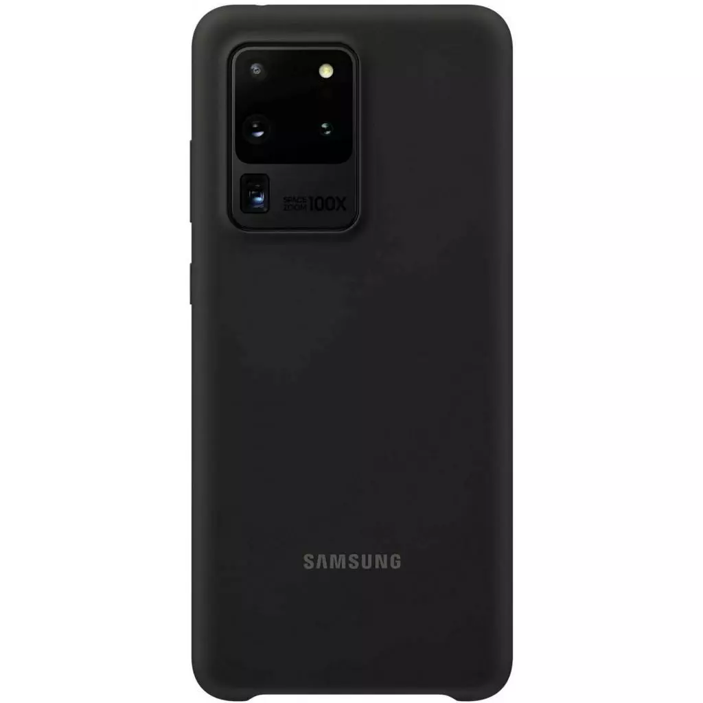 Чехол для моб. телефона Samsung Silicone Cover Galaxy S20 Ultra (G988) Black (EF-PG988TBEGRU)