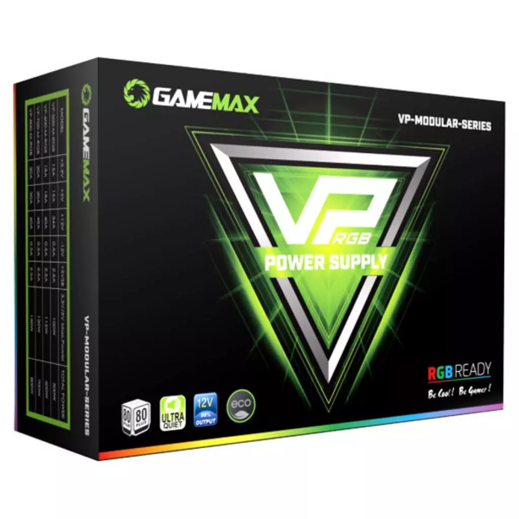 Блок питания Gamemax 700W (VP-700-M-RGB) - 5
