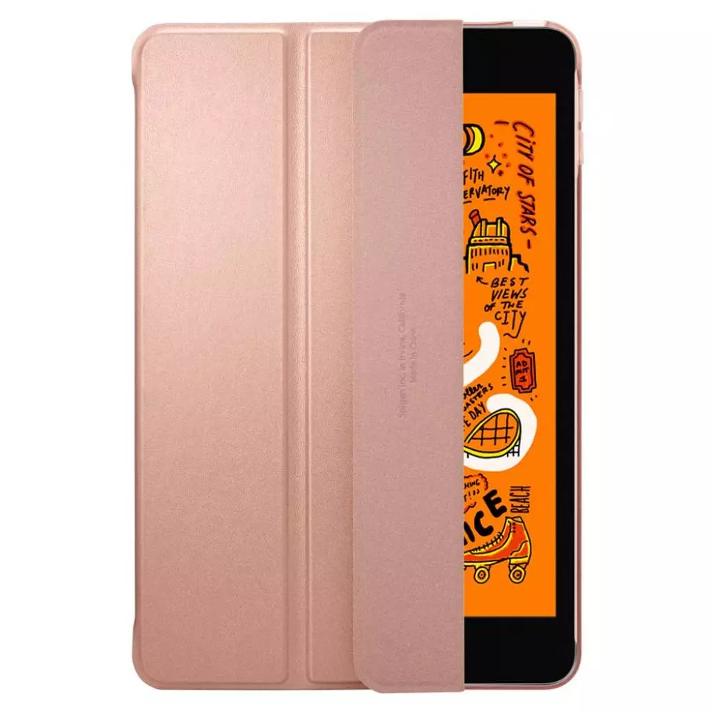 Чехол для планшета Spigen iPad Mini 2019 Smart Fold, Rose Gold (051CS26113) - 2