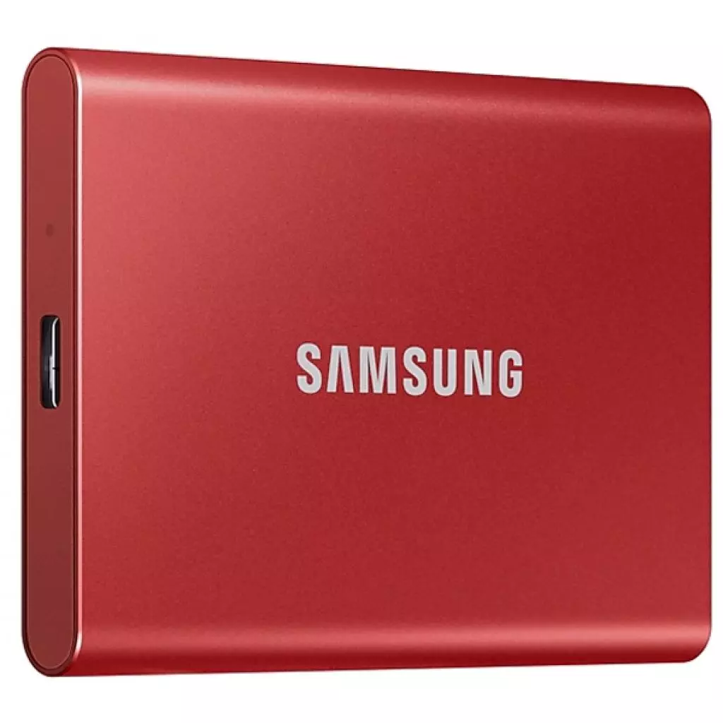 Накопитель SSD USB 3.2 500GB T7 Samsung (MU-PC500R/WW) - 1