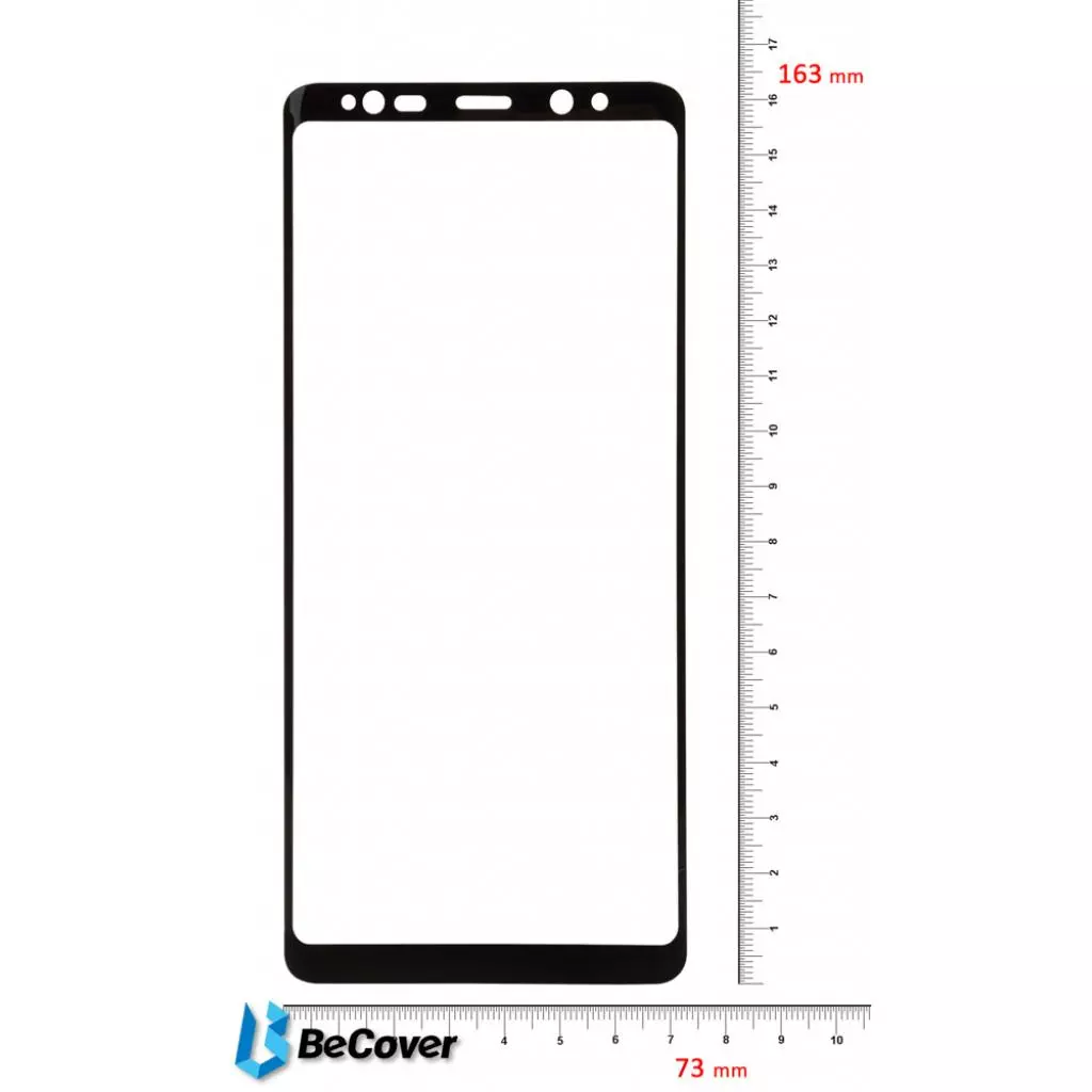 Пленка защитная BeCover Silk Screen Protector Samsung Galaxy Note 8 SM-N950 Black (702965)