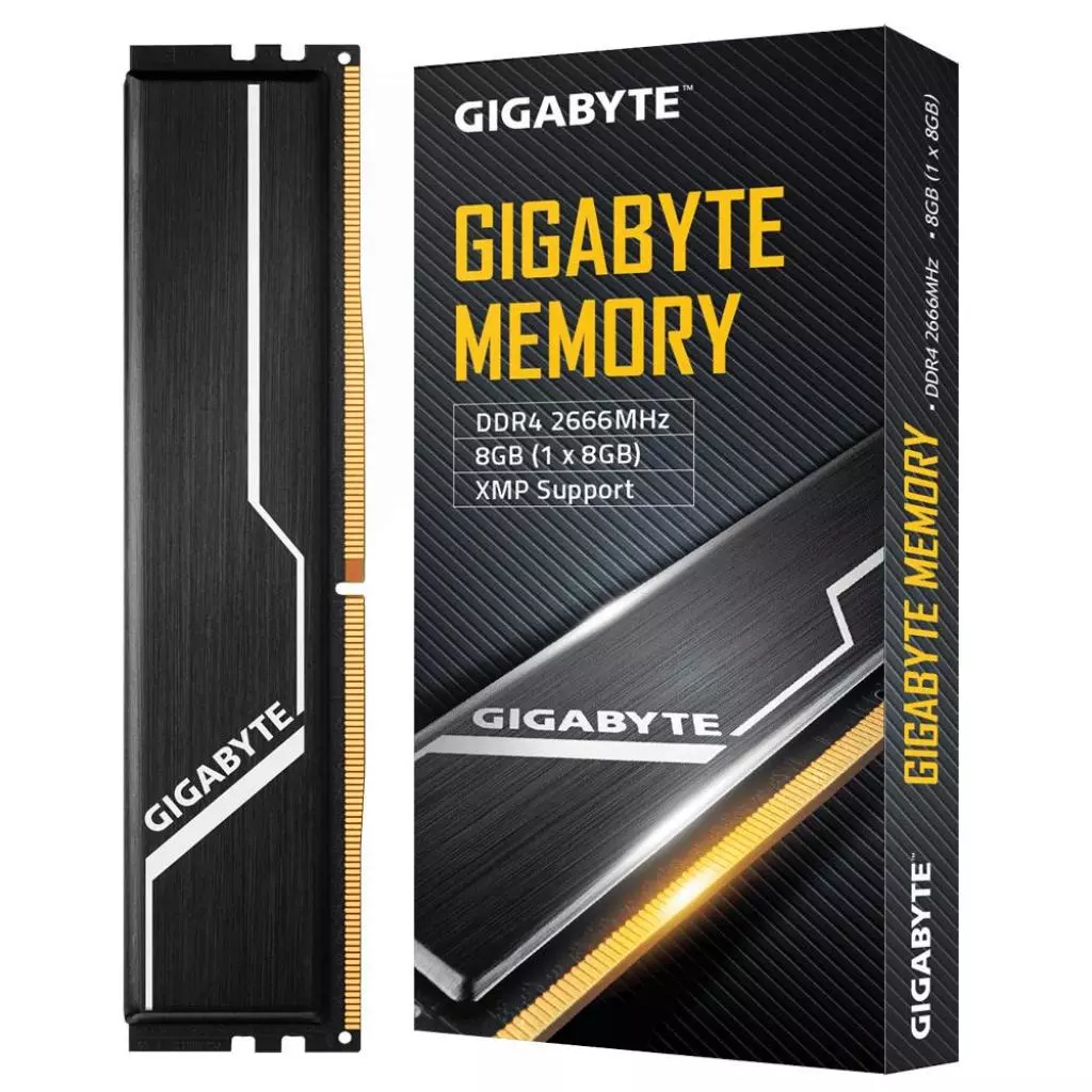Модуль памяти для компьютера DDR4 8GB 2666 MHz GIGABYTE (GP-GR26C16S8K1HU408) - 3