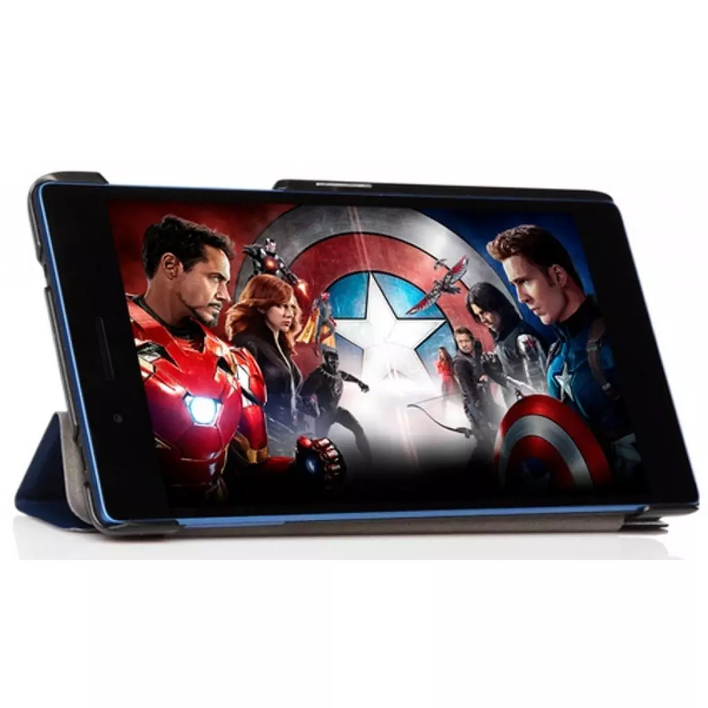 Чехол для планшета BeCover Smart Case Lenovo Tab 3-730X Deep Blue (700952) - 2