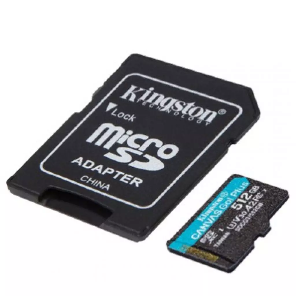 Карта памяти Kingston 512GB microSDXC class 10 UHS-I U3 A2 Canvas Go Plus (SDCG3/512GB) - 1 Карта памяти Kingston 512GB microSDXC class 10 UHS-I U3 A2 Canvas Go Plus (SDCG3/512GB) - 1