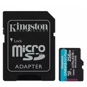 Карта памяти Kingston 256GB microSDXC class 10 UHS-I U3 A2 Canvas Go Plus (SDCG3/256GB)