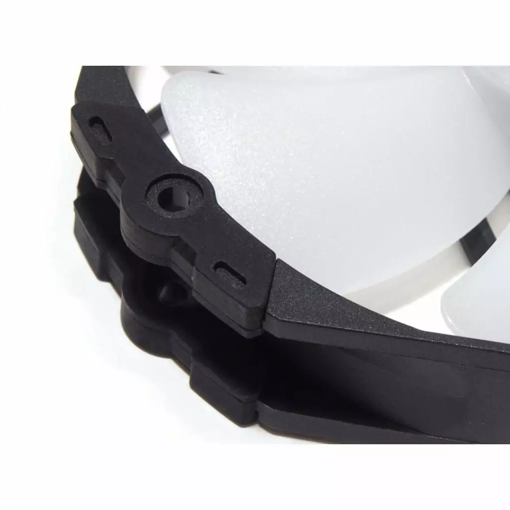 Кулер для корпуса Scythe Kaze Flex 140 mm Round RGB PWM (KF1425FD18R-P) - 4