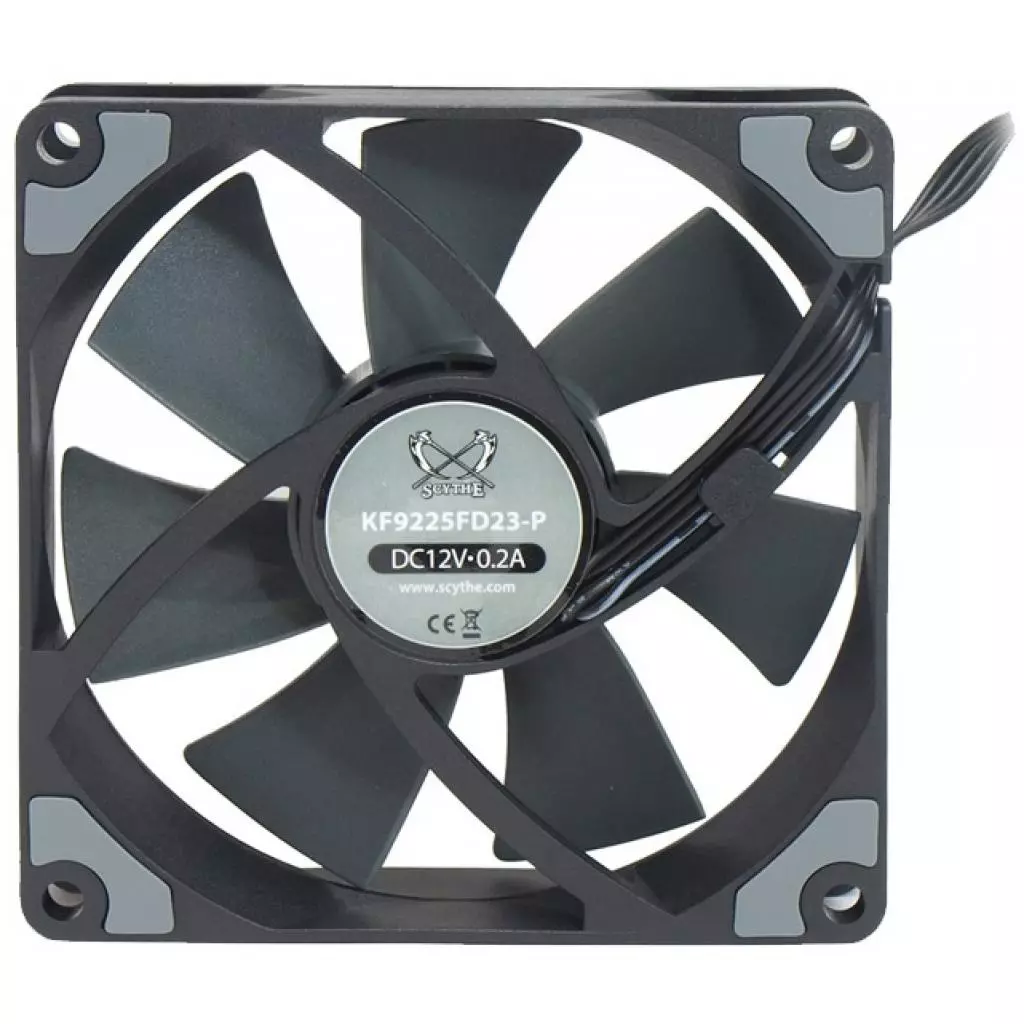 Кулер для корпуса Scythe Kaze Flex 92 mm PWM (KF9225FD23-P) - 2 Кулер для корпуса Scythe Kaze Flex 92 mm PWM (KF9225FD23-P) - 2