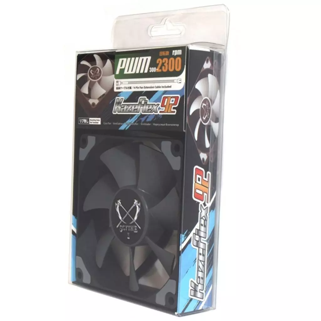 Кулер для корпуса Scythe Kaze Flex 92 mm PWM (KF9225FD23-P) - 5 Кулер для корпуса Scythe Kaze Flex 92 mm PWM (KF9225FD23-P) - 5