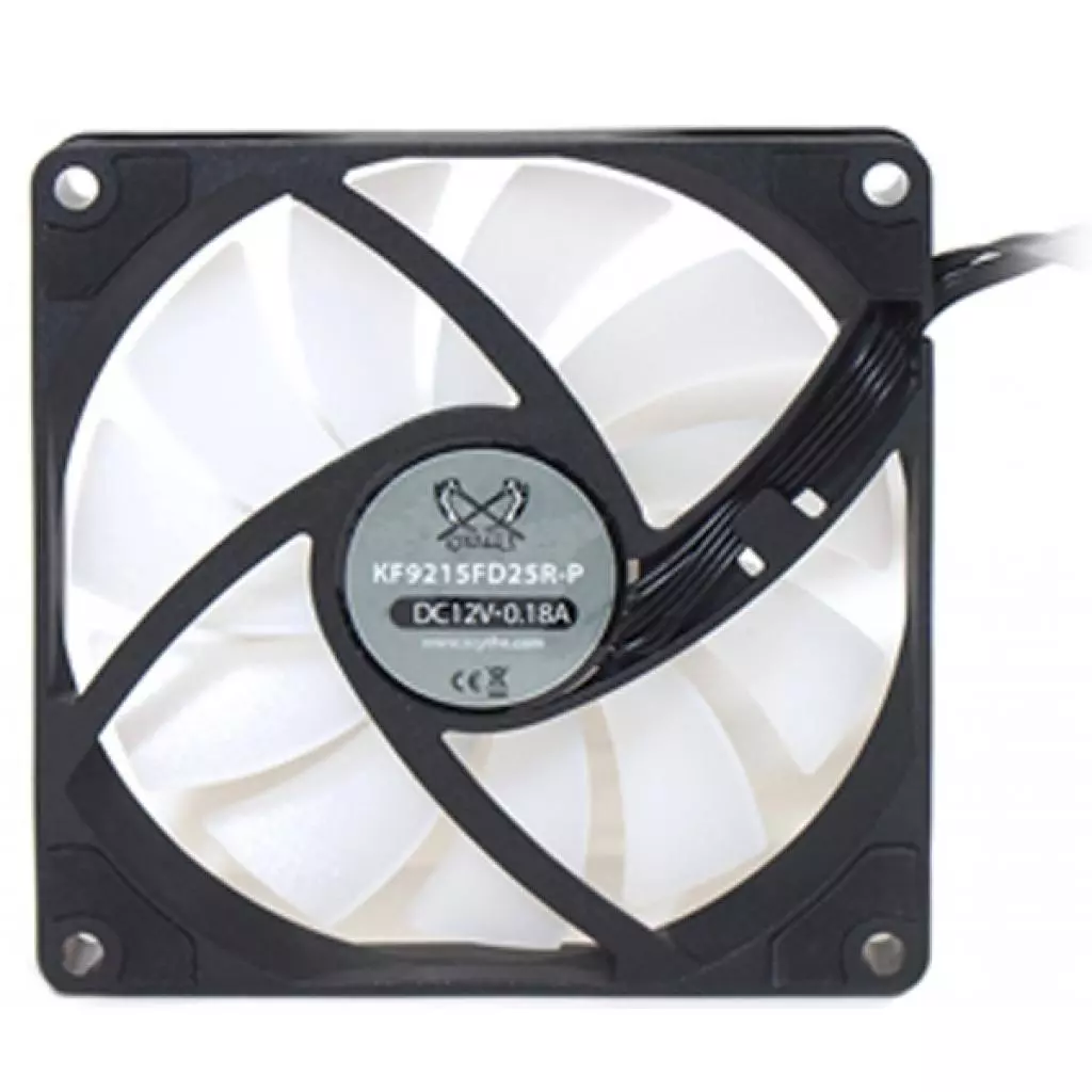 Кулер для корпуса Scythe Kaze Flex 92 mm Slim RGB PWM (KF9215FD25R-P) - 1