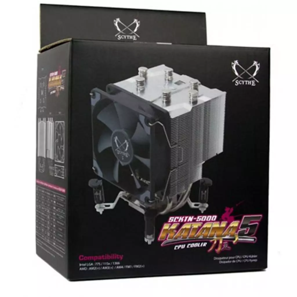 Кулер для процессора Scythe Katana 5 (SCKTN-5000) - 6 Кулер для процессора Scythe Katana 5 (SCKTN-5000) - 6