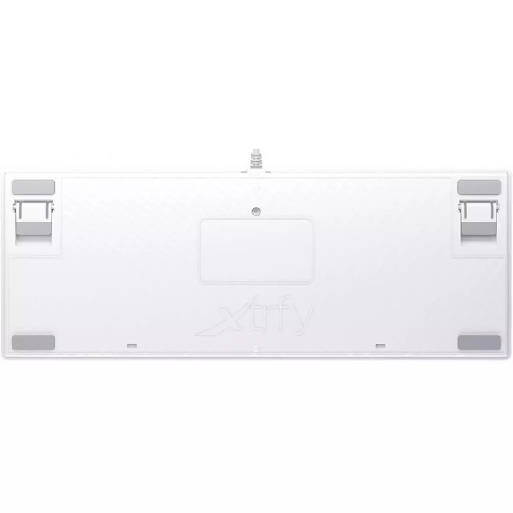 Клавиатура Xtrfy K4 TKL RGB Kailh Red Ukr-Ru White (XG-K4-RGB-TKL-WH-R-UKR) - 2