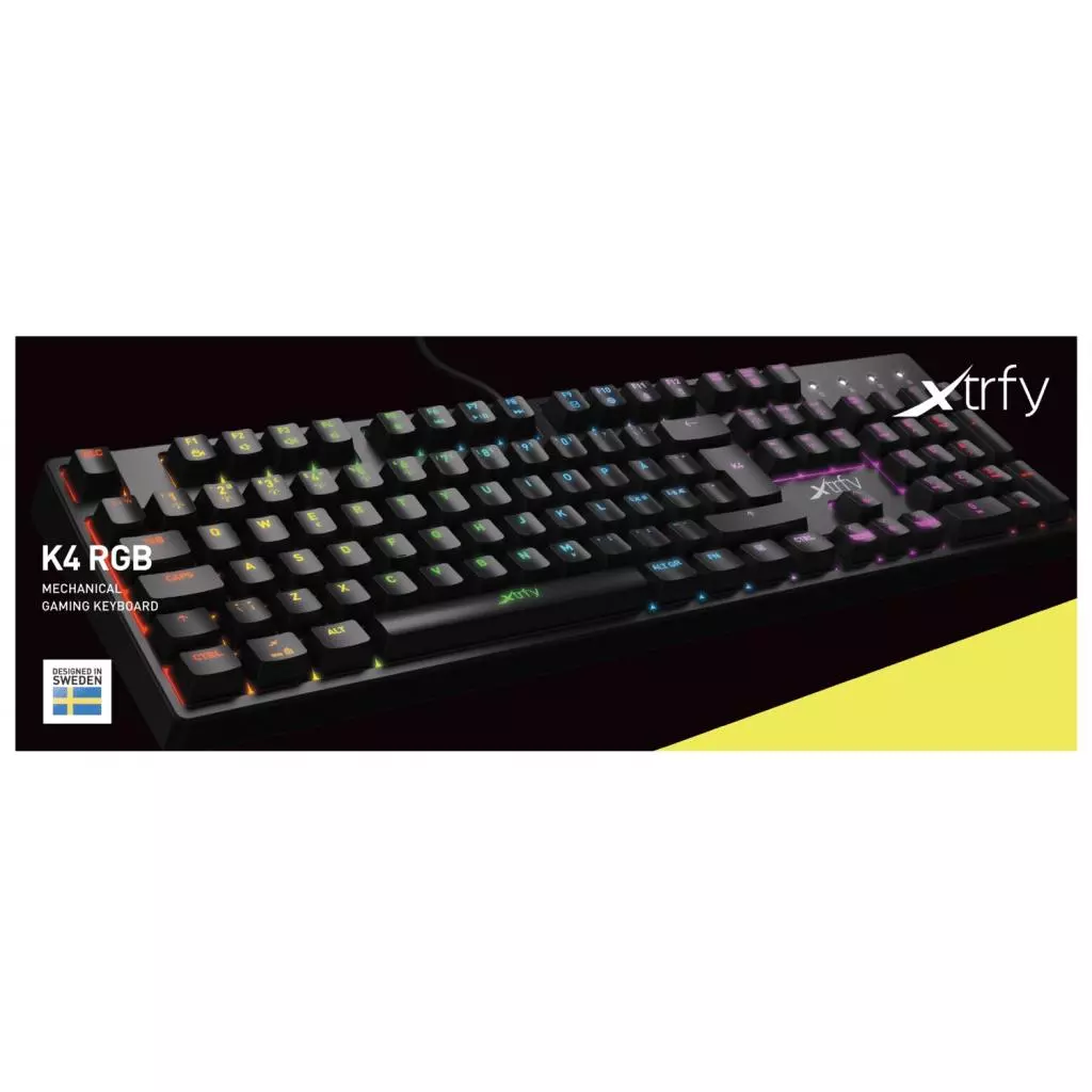 Клавиатура Xtrfy K4 RGB Kailh Red RU (XG-K4-RGB-R-RUS) - 6