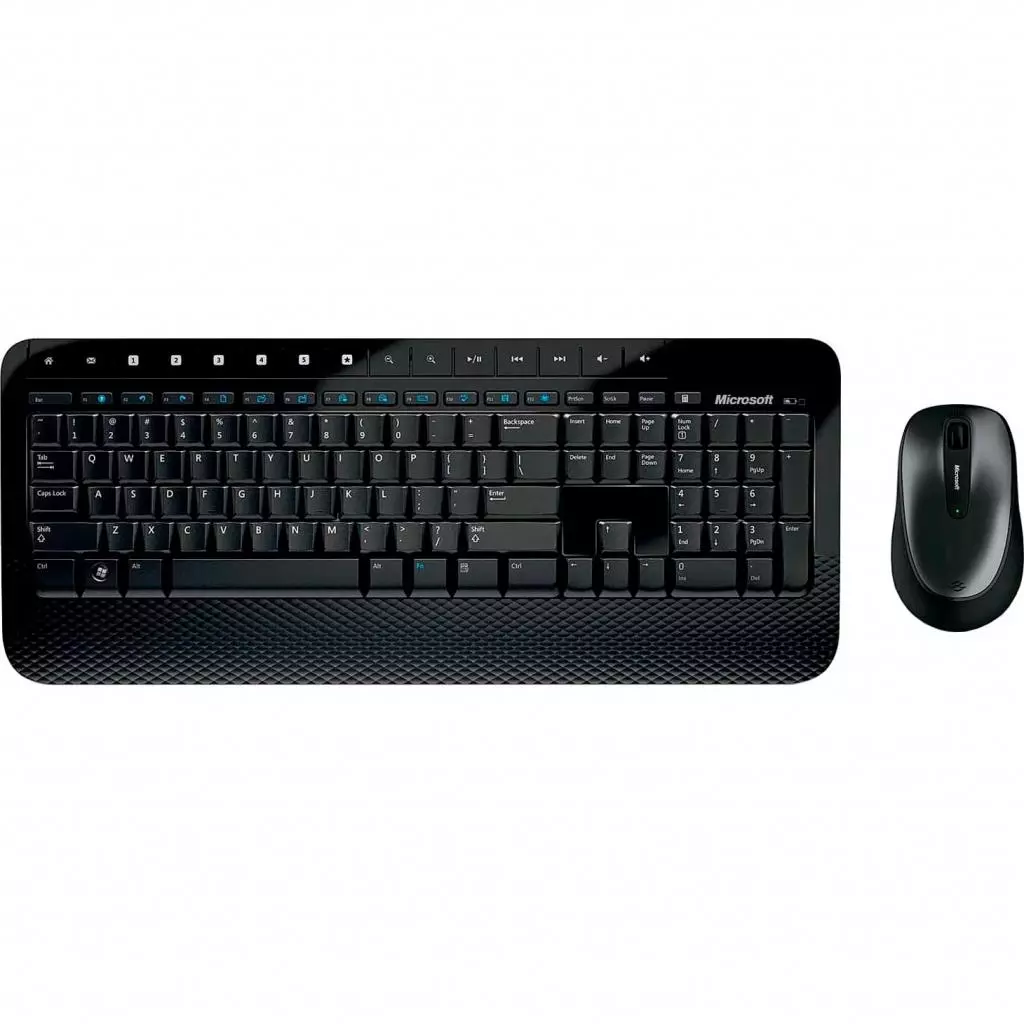 Комплект Microsoft Wireless Desktop USB Black (M7J-00015) - 1
