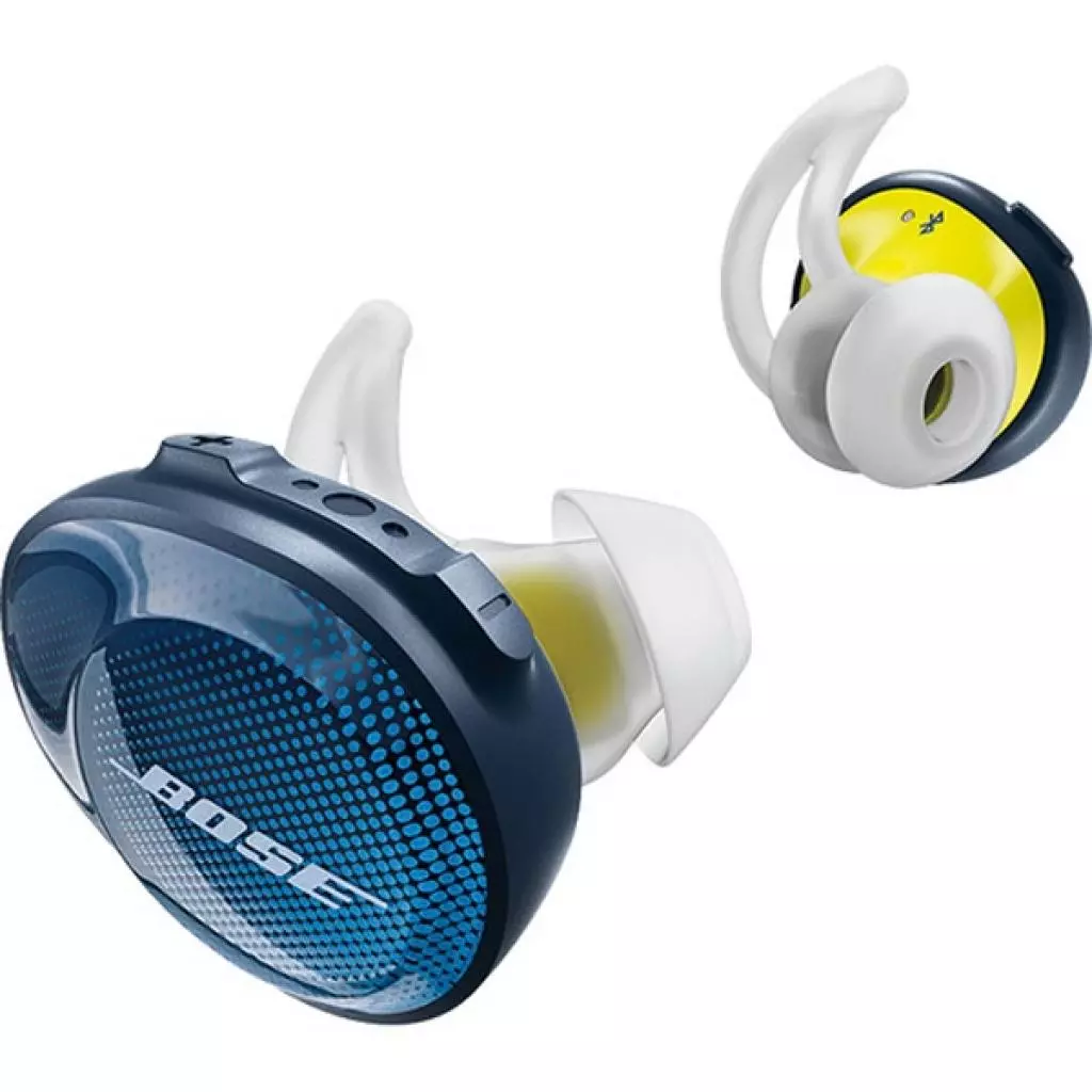 Наушники Bose SoundSport Free Wireless Headphones Blue/Yellow (774373-0020) - 2 Наушники Bose SoundSport Free Wireless Headphones Blue/Yellow (774373-0020) - 2