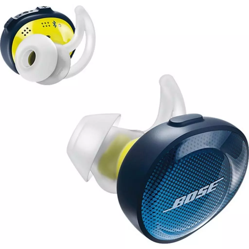 Наушники Bose SoundSport Free Wireless Headphones Blue/Yellow (774373-0020) - 3 Наушники Bose SoundSport Free Wireless Headphones Blue/Yellow (774373-0020) - 3