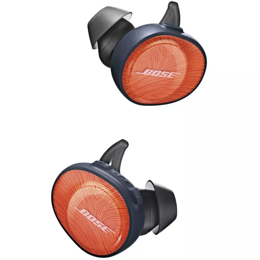 Наушники Bose SoundSport Free Wireless Headphones Orange/Blue (774373-0030) - 6