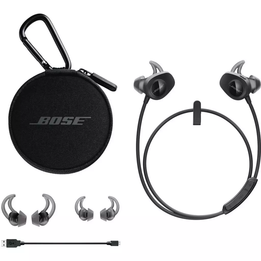 Наушники Bose SoundSport Wireless Headphones Black (761529-0010) - 6