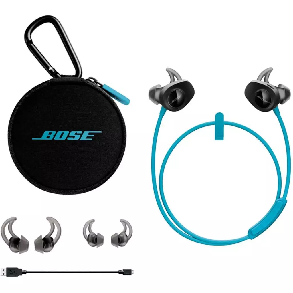 Наушники Bose SoundSport Wireless Headphones, Blue (761529-0020) - 6