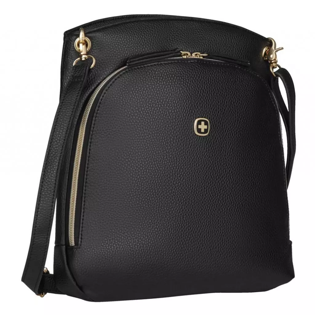 Сумка для ноутбука Wenger 10" Crossbody Tote, LeaSophie, Black (610189) - 3 Сумка для ноутбука Wenger 10" Crossbody Tote, LeaSophie, Black (610189) - 3