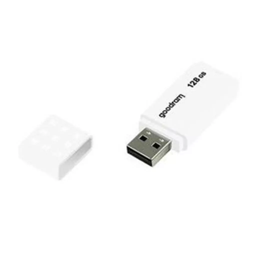 USB флеш накопитель Goodram 128GB UME2 White USB 2.0 (UME2-1280W0R11) - 1 USB флеш накопитель Goodram 128GB UME2 White USB 2.0 (UME2-1280W0R11) - 1
