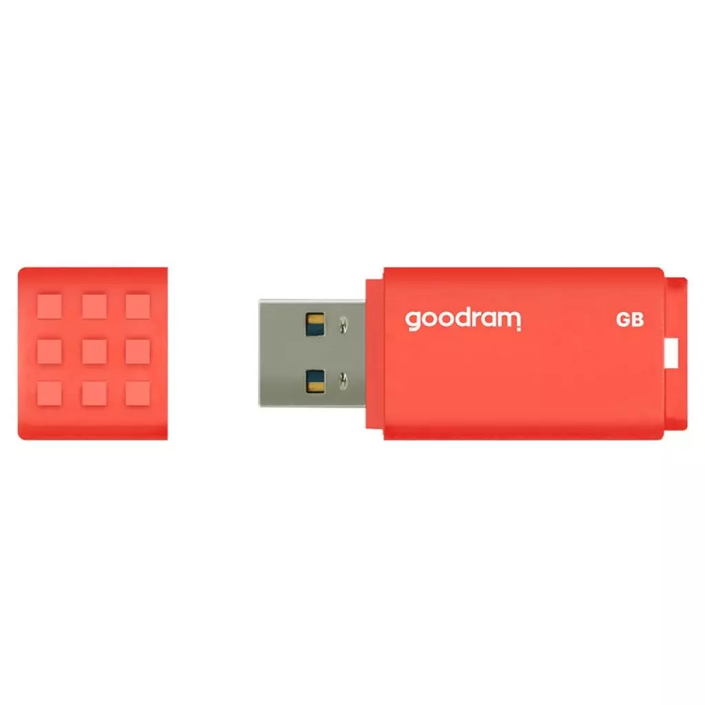 USB флеш накопитель Goodram 128GB UME3 Orange USB 3.0 (UME3-1280O0R11) - 1 USB флеш накопитель Goodram 128GB UME3 Orange USB 3.0 (UME3-1280O0R11) - 1