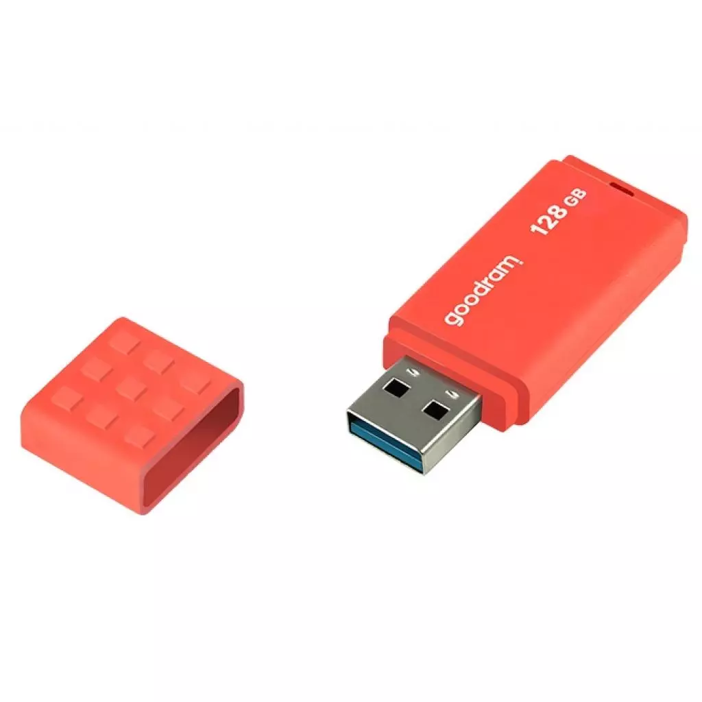 USB флеш накопитель Goodram 128GB UME3 Orange USB 3.0 (UME3-1280O0R11) - 2 USB флеш накопитель Goodram 128GB UME3 Orange USB 3.0 (UME3-1280O0R11) - 2