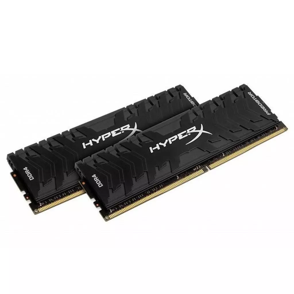 Модуль памяти для компьютера DDR4 64GB (2x32GB) 2666 MHz XMP HyperX Predator Kingston Fury (ex.HyperX) (HX426C15PB3K2/64) - 1