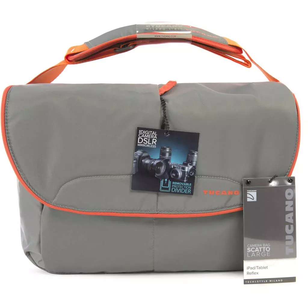 Фото-сумка Tucano Scatto Large, Grey (CBS-L-G) - 4